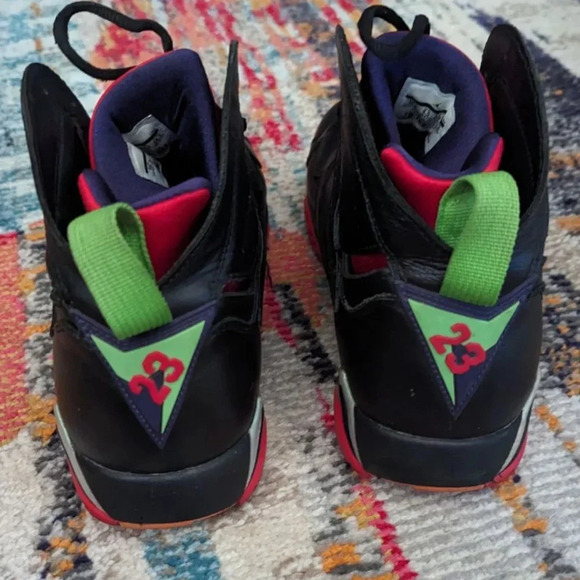 Air Jordan 7 Retro " Marvin the Martian" Sneakers - Picture 5 of 10
